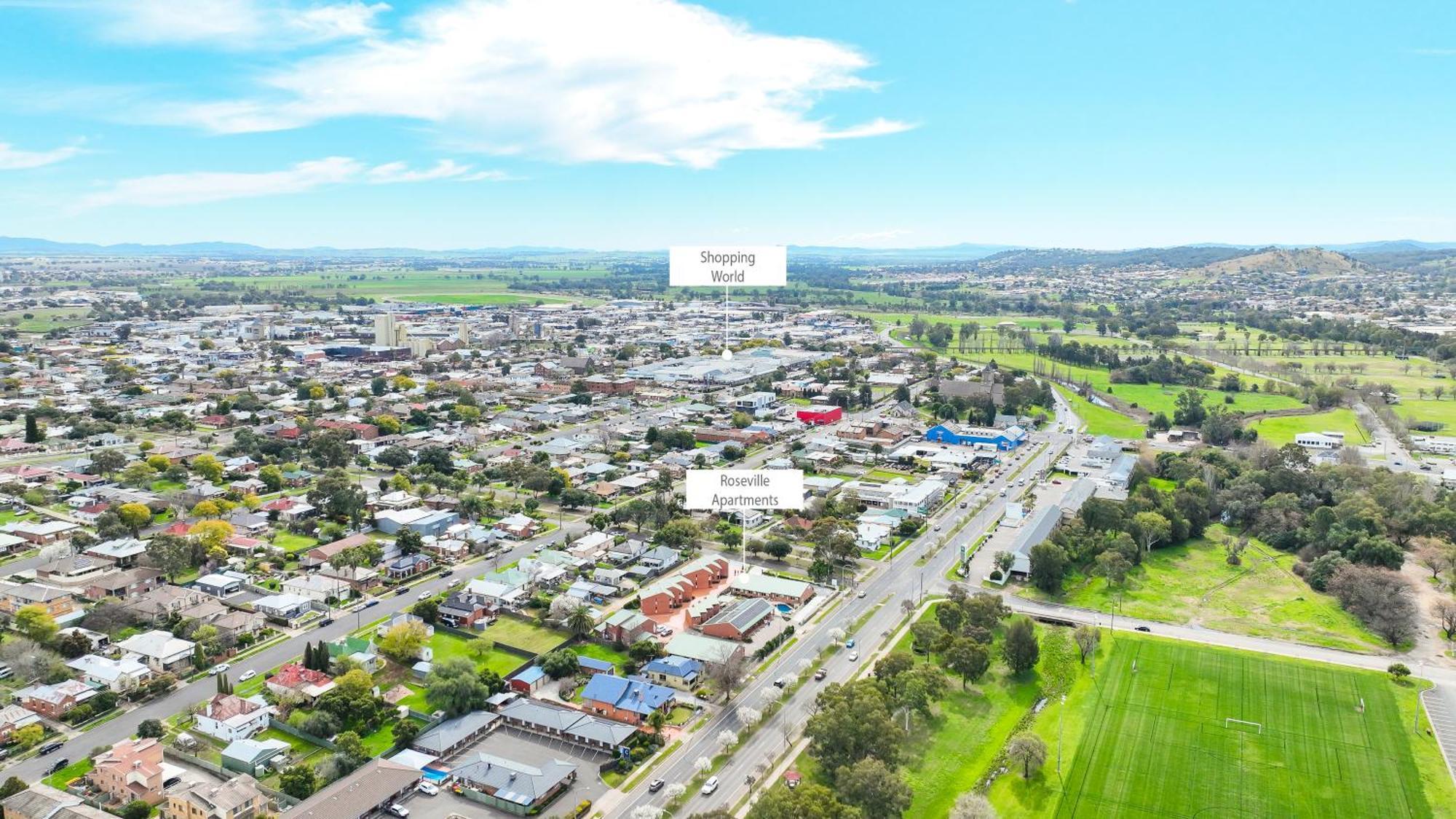 The Roseville Apartments Tamworth Exteriör bild